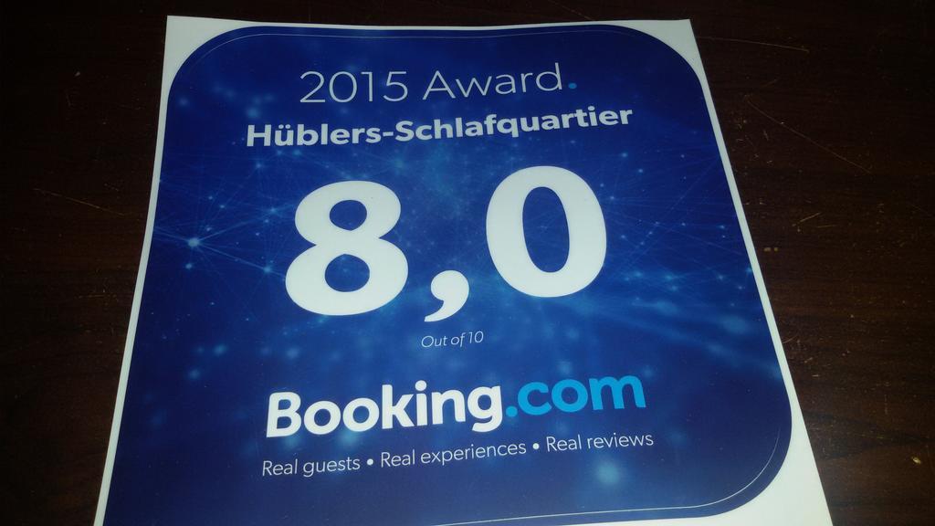 Hueblers-Schlafquartier Hotell Fürstenwalde Exteriör bild